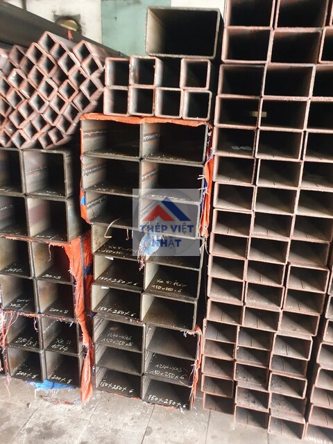 THÉP HỘP 75X125X8LI/ THÉP HỘP CHỮ NHẬT 75X125X8MM