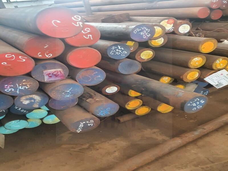 THÉP TRÒN ĐẶC S45C PHI 55/ THÉP THANH TRÒN D55 S45C