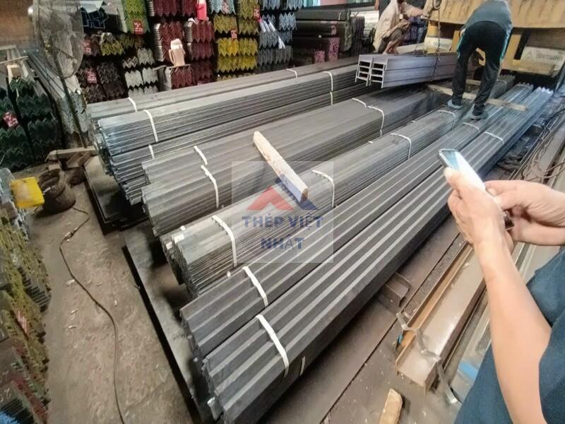 THÉP HÌNH V 75X75X6MM/ THÉP CHỮ V 75X75X6LI