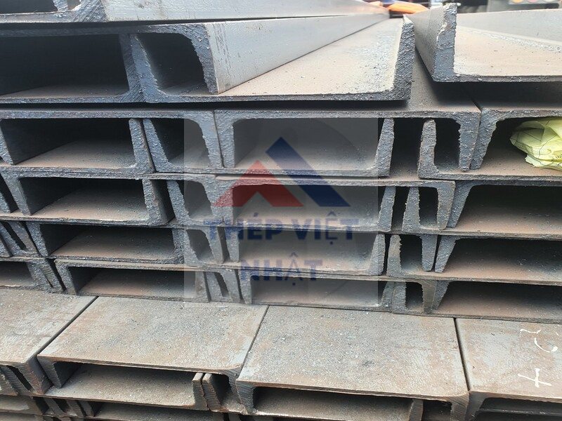 Thép hình U250x90/ thép chữ C250x90 tiêu chuẩn JIS G3101 SS400