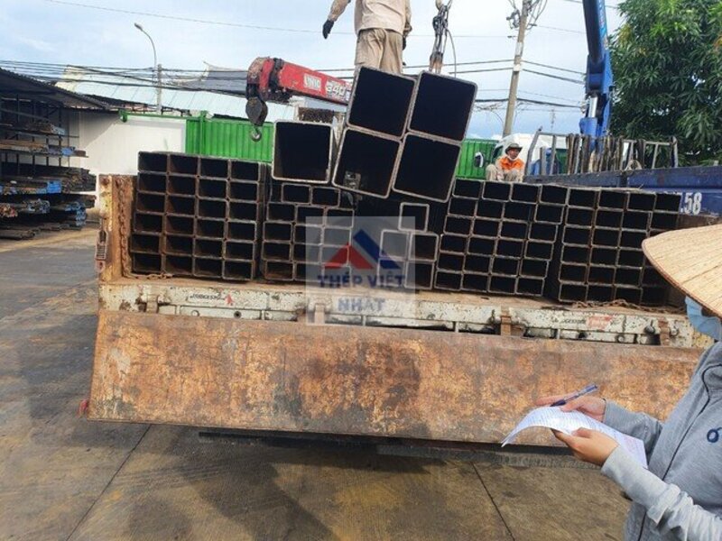 THÉP HỘP 100X100 DẦY 4MM/ 4LY/ 4LI