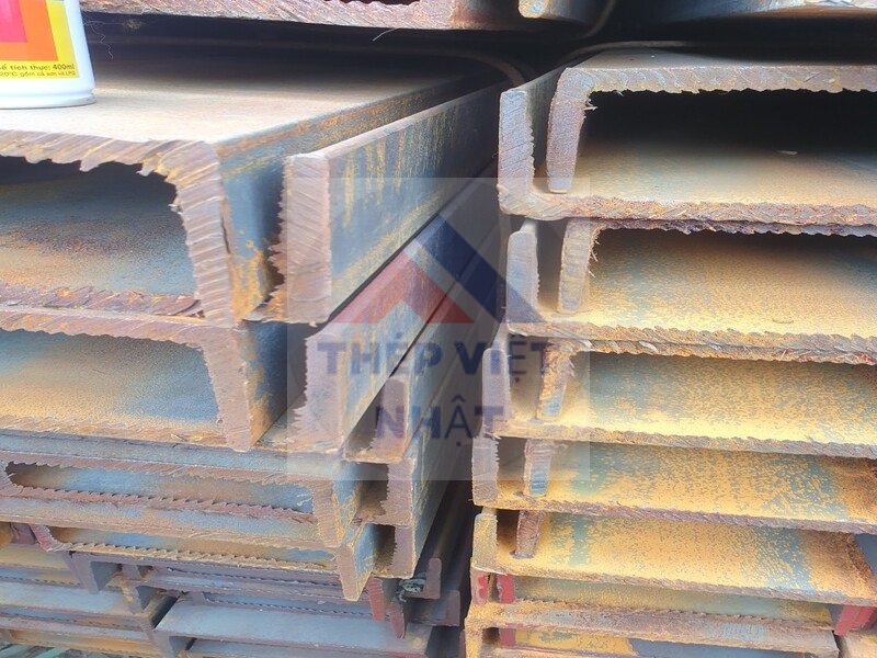 Thép hình U150x75x6,5x10x12m(18,6kg/mét)