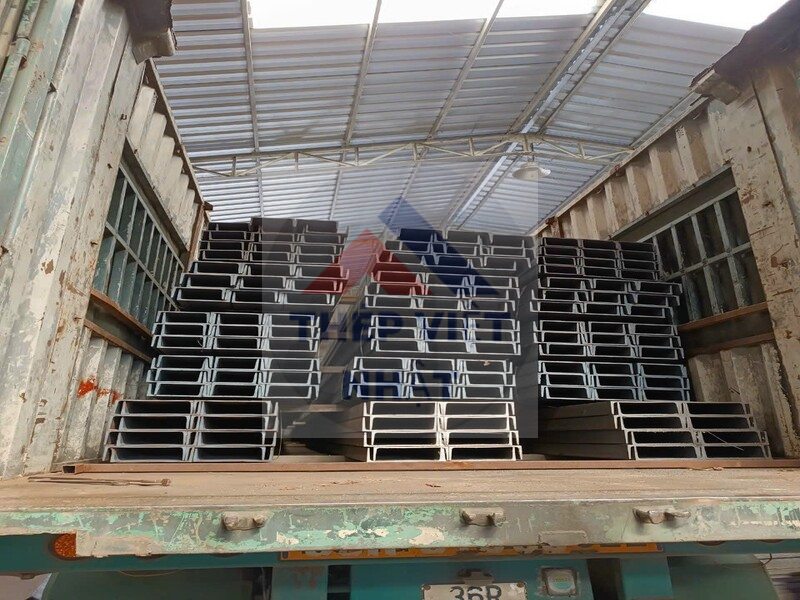 Thép hình U75x40x5x7x6m (42kg/cây)